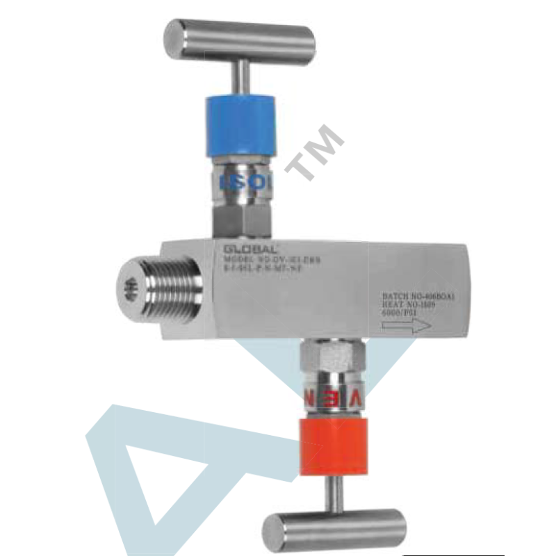 Маніфольд 2-х вентильний 1/2"NРТ (MXF)