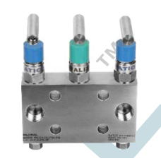 Маніфольд 3-х вентильний 1/2"NPT (F)