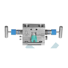 Маніфольд 3-х вентильний прямого кріплення 1/2"NPT (F) 